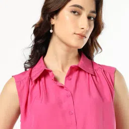 fyre rose Women Relaxed Fit Shirt image 5