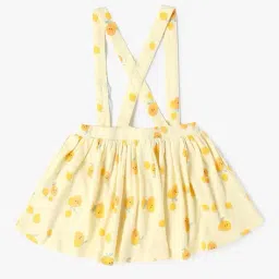 inf frendz Girls Lemonade Print T-Shirt & Dungaree Set image 5