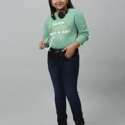 cantabil Girls Mid-Rise Slim Fit Jeans image 5