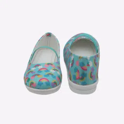 d'chica Rainbow Print Ballerinas image 5