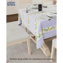 urban space 6 Seater Printed Everyday Table Cover image 5