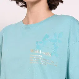 dreamz by pantaloons Women Printed T-Shirt & Shorts Set image 5