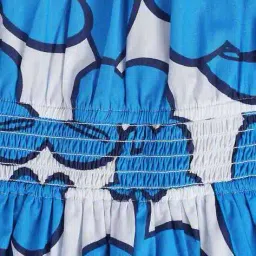 miniklub Girls Floral Print Square-Neck Fit & Flare Dress image 5