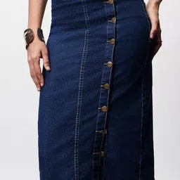freakins Women Midi Straight Skirt image 5
