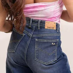 dayer Women High Rise Straight Jeans image 5