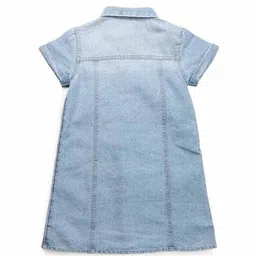 u.s. polo assn. Girls A-Line Short Sleeve Dress image 5