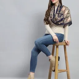 monte carlo Women Self-design Stole image 5