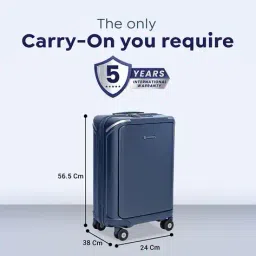 carlton Hard Body Trolley Bag with TSA Lock image 5