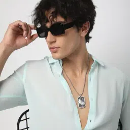 vastrado Men Slim Fit Shirt with Spread Collar image 5