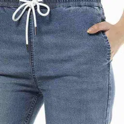 buda jeans co Women Lightly Washed Wide Jeans image 5