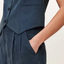 all saints Women Averie Ten Relaxed Fit Pleated Trousers image 5