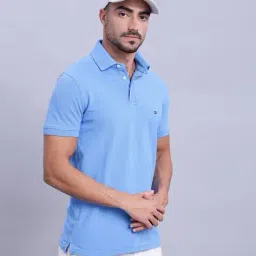 tommy hilfiger Men Slim Fit Polo T-Shirt with Logo Embroidered image 5