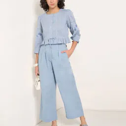 akkriti by pantaloons Women Embroidered Round-Neck Top image 5