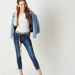 miss chase Women Washed Jacket image 5