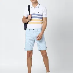 peter england Men Regular Fit Shorts image 5