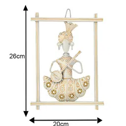 aapno rajasthan Separate Wall Hanging of 3 Male Rajasthani Musicians image 5