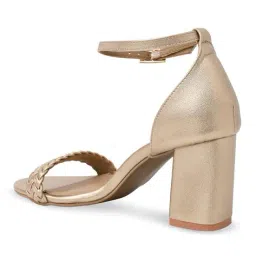 rocia Women Chunky Heeled Sandals With Synthetic Upper image 5