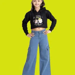 adbucks Cargo Jeans with 5-Pocket Styling image 5