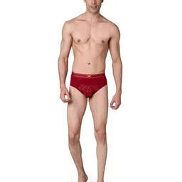 frenchie Men Camouflage Briefs with Elasticated Waist image 5