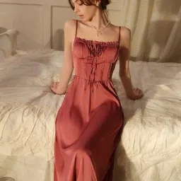 lulu & sky Women Nightgown with Robe image 5