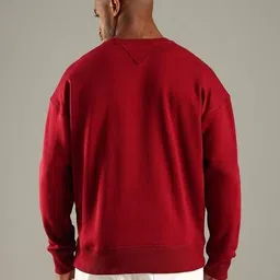 tommy hilfiger Men Regular Fit Typographic Print Sweatshirt image 5