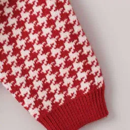 hopscotch Girls Houndstooth Pattern Shorts with Top image 5