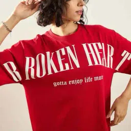 sassafras Women Typographic Print Shift Dress image 5