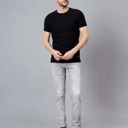 cantabil Lightly Washed Straight Jeans image 5