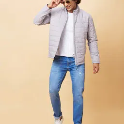 being human Men Regular Fit Puffer Jacket image 5