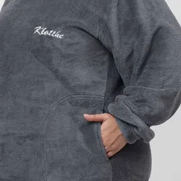 klotthe Knitted Hooded Top & Pyjamas Set image 5