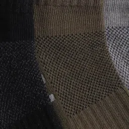 bonjour Men Pack of 3 Knitted Ankle-Length Socks image 5