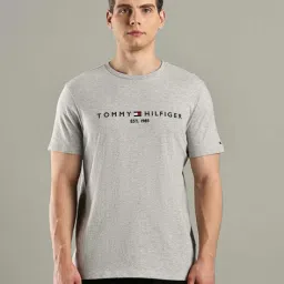tommy hilfiger Men Regular Fit Crew Neck T-shirt image 5
