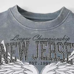 max Girls Graphic PrintedSweatshirt image 5