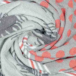 rangoli Pure Cotton Picasso Bath Towel Set of 3 image 5