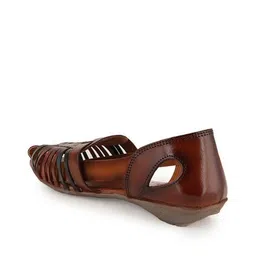 bella rosa Women Flat Sandals with Genuine Leather Upper image 5