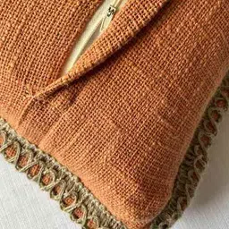 export house Set of 5 Cushion Covers with Stitch Detail image 5