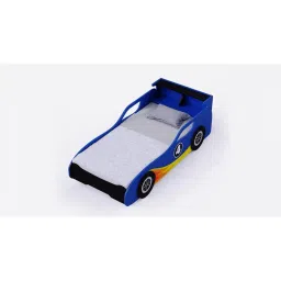 boingg! - a happy start Fire Engineered Wood Open Storage Bed in Blue Colour image 4