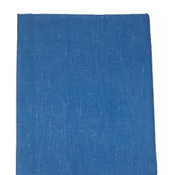 mamraj Men's Poly-Cotton Linen Look 2.5 m Fabric for Shirt (Un-Stitch Fabric) || Dark Blue || image 1