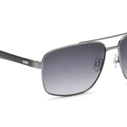 IDEE Men Square Sunglasses with UV Protected Lens IDS3001C2PSG image 2