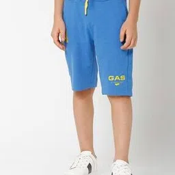 gas Heathered Knit Shorts with Insert Pockets-picture-23