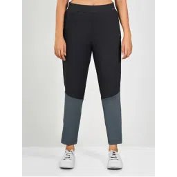MAYSIXTY Women Poly Grindle Black Multi-Color Track Pants-picture-13