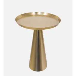 Metalsmith Designer Metal Cone Side Table For Indoor, Outdoor, Home and Office image 5