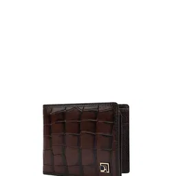 Da Milano Men Textured Leather Two Fold Wallet image 2
