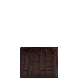 Da Milano Men Textured Leather Two Fold Wallet image 3