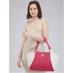 Caprese Women Magenta Shane Hobo Handbag (L)-picture-21