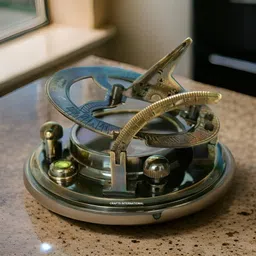 generic Personalized Working Sundial Compass - Antique Vintage Sundial, Perfect image 5