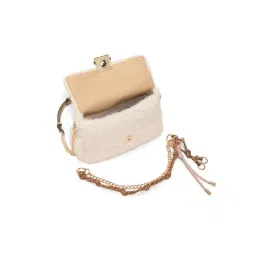 Aldo EVENGELIA Women Beige Sling Bag image 3
