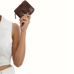 Hidesign Navigli W1 Brown Women's Bi Fold - (11 X 1 X 10 Cms) (S)-image-77