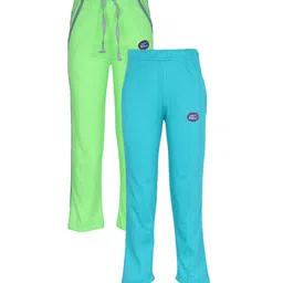 mack jonney VIMAL JONNEY Kids Pack of 2 Solid Regular Fit Trackpant-picture-53