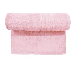 BOMBAY DYEING Flora Pink 400 GSM Pure Cotton Bath Towels image 1
